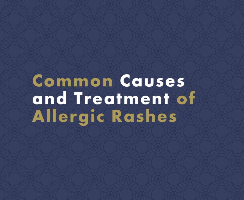 Common Causes and Treatment of Allergic Rashes