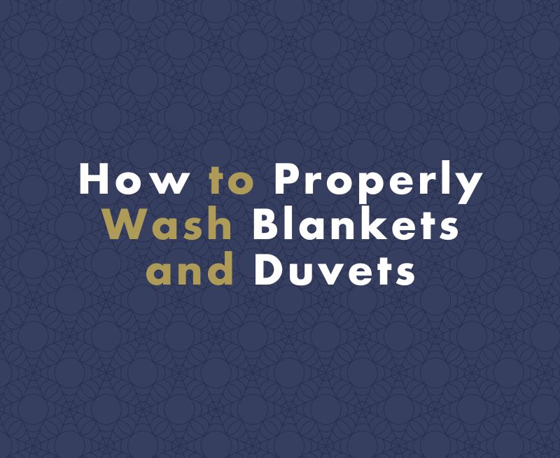 How to Properly Wash Blankets and Duvets (Nanofiber, Hollow Fiber, and Feather)