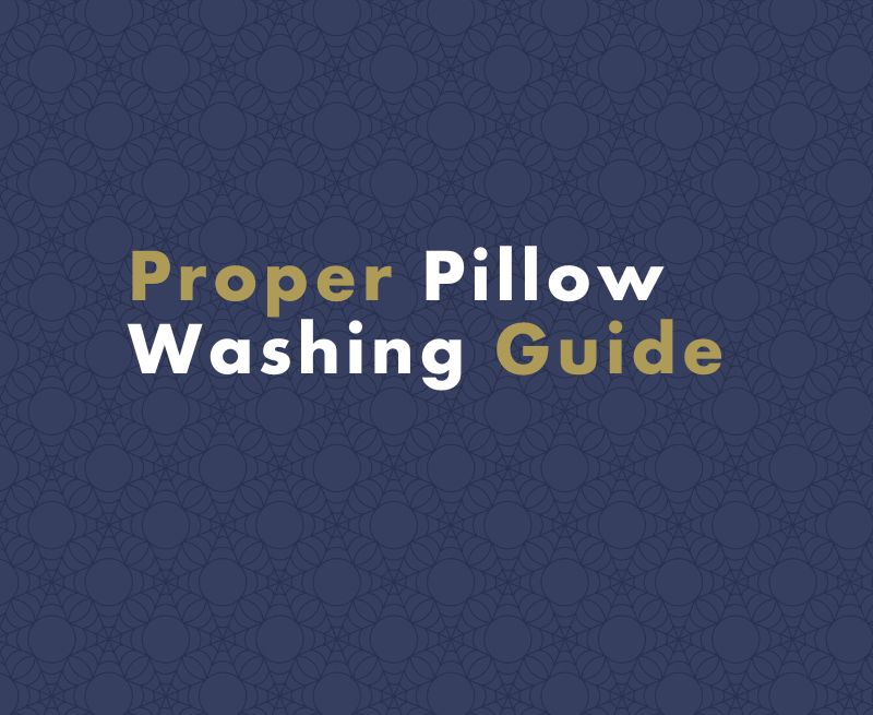 Proper Pillow Washing Guide: Feather, Microfiber, and Hollow Fiber