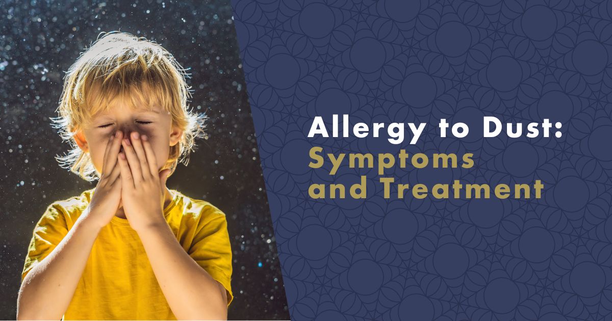 Allergy to dust Symptoms and treatment nanoSPACE