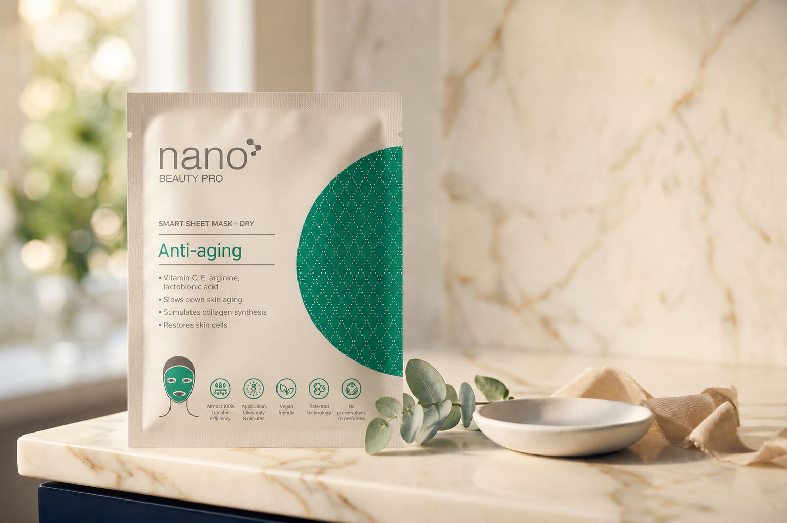 Anti-aging nanofiber mask – the present day of facial masks