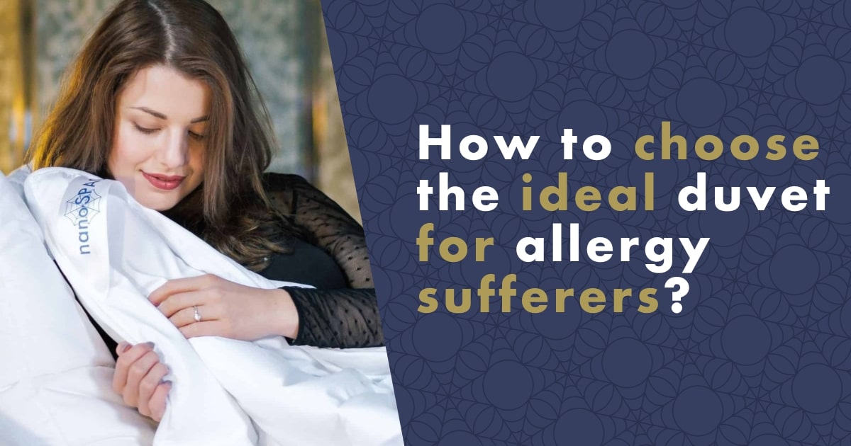 How to choose the ideal blanket for allergy sufferers? nanoSPACE