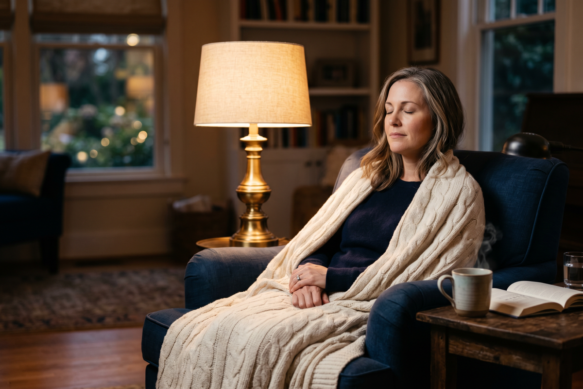 Calm and itch relief – an evening anti-stress ritual