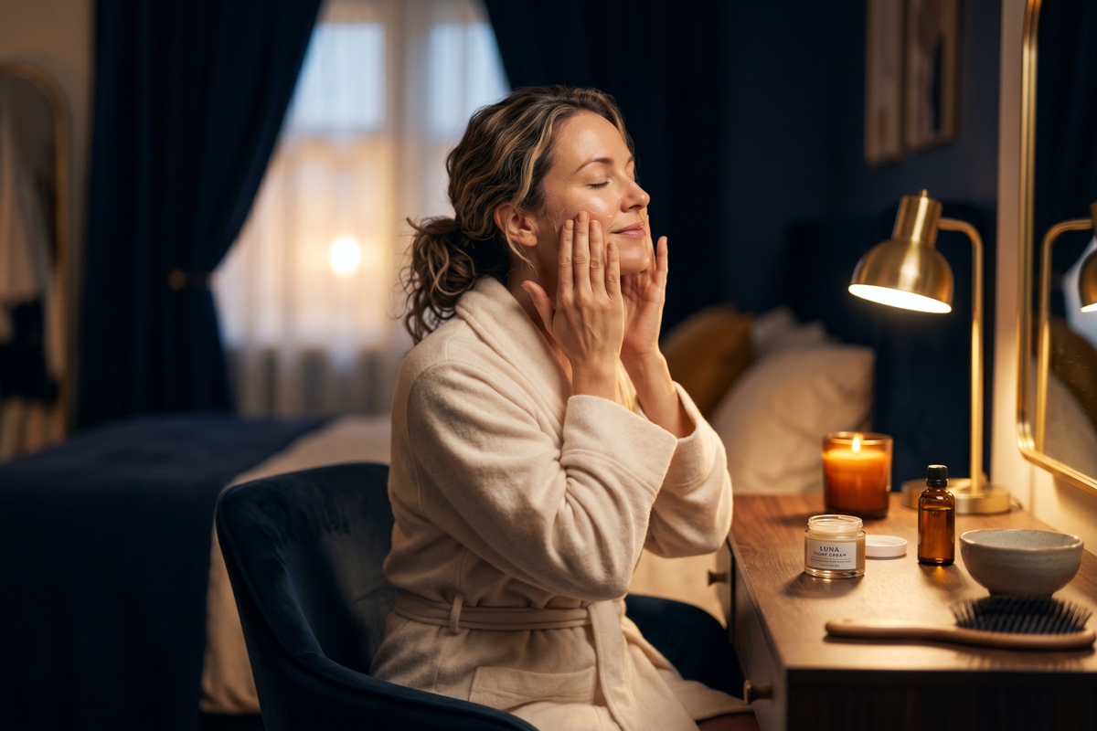 Evening skincare routine – a calm ritual before bed