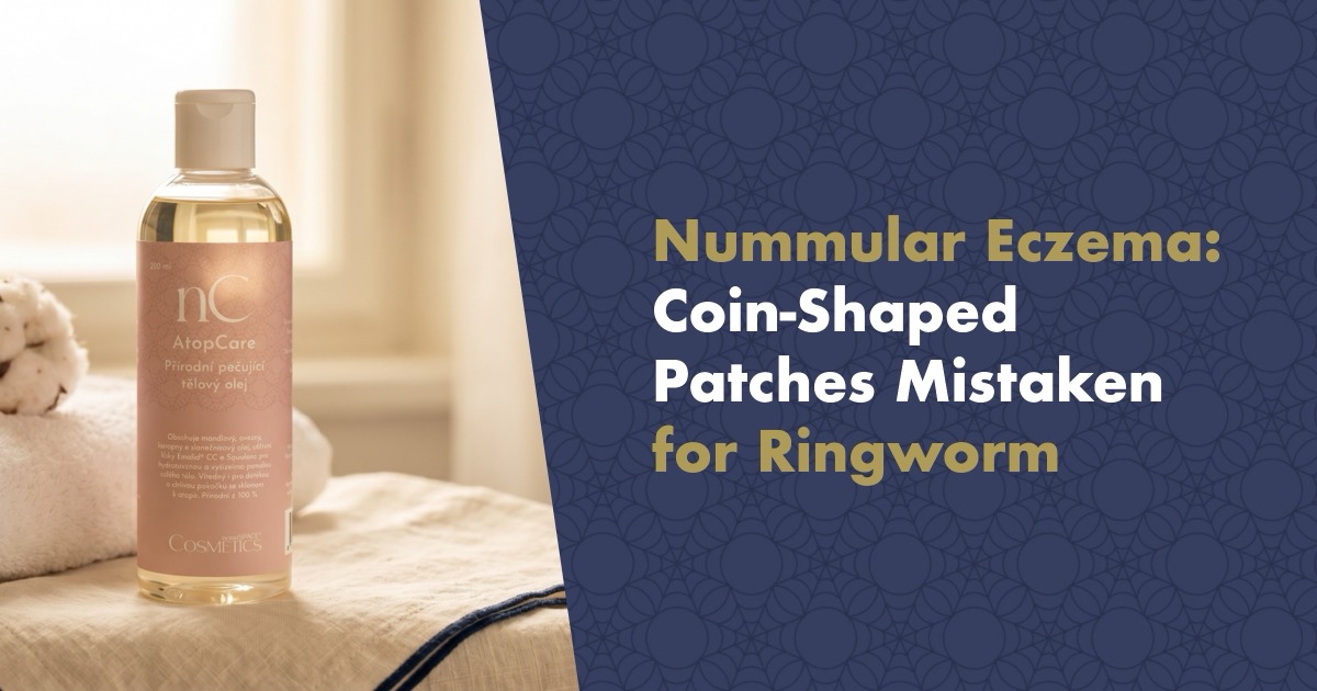 Nummular (Discoid) Eczema: Coin-Shaped Patches That Get Mistaken for Ringworm