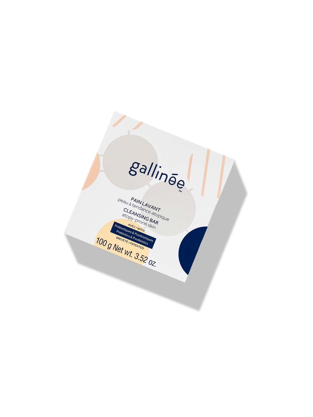 Gallinée Cleansing bar  suitable for atopics and allergies