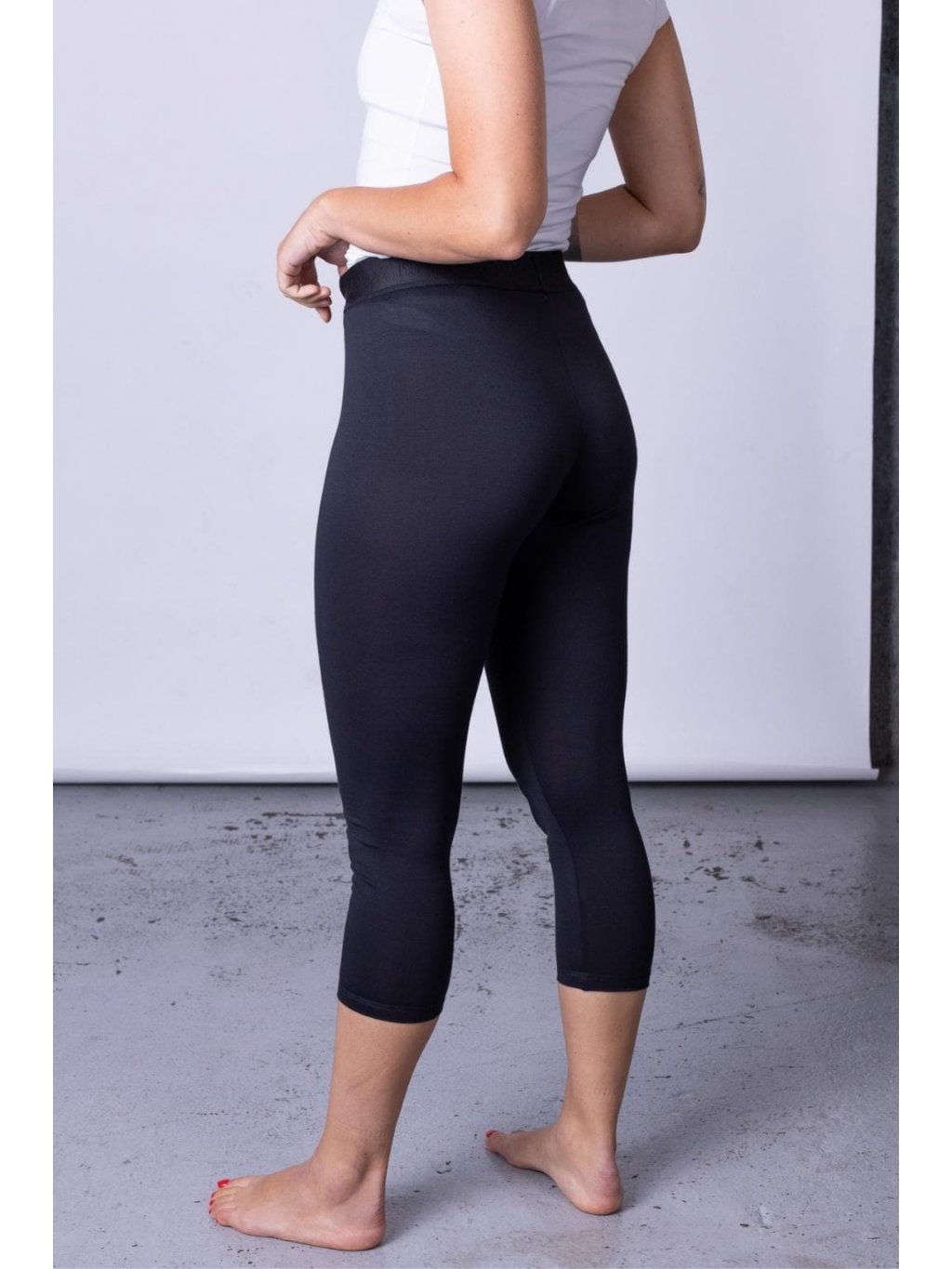 3/4 Leggings, Black