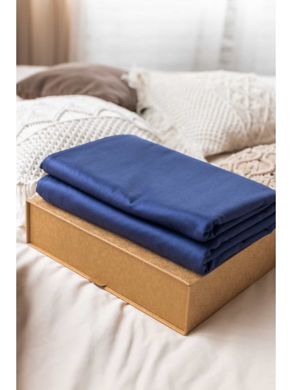 Anti-Dust Mite and Allergen Proof Fitted Bed Sheet Nanocotton® - nanoSPACE  Blue