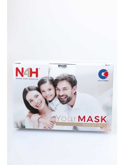 Ekonomické balení nano roušek YourMask 50ks (Varianta 100 ks - gumičky)