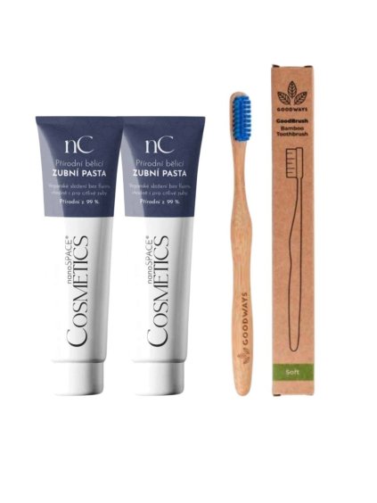 Whitening Toothpaste and toothbrush