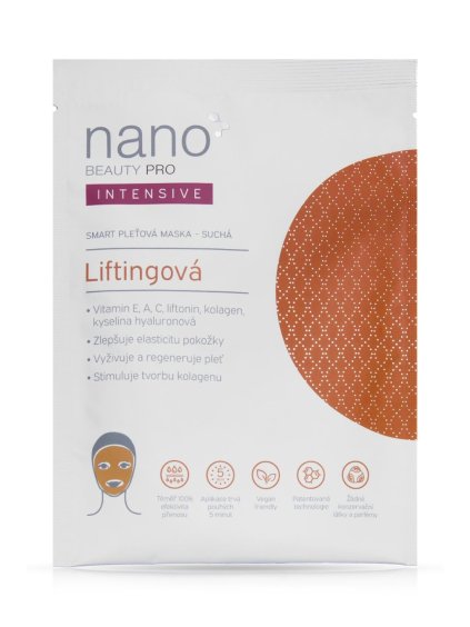 Lifting Dry Sheet Nanofiber Face Mask nanoBeauty Intensive