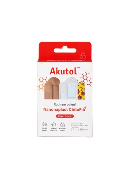 AKUTOL™ ChitoFib® Family Pack Nano Patches