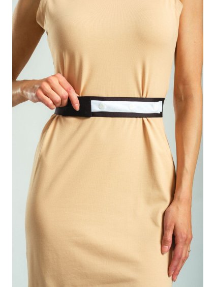 White Elastic Belt Paros for Dresses – nanoSPACE by LADA