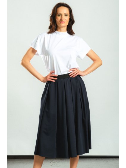 Černá sukně Andira – nanoSPACE by LADA (Velikost XL)