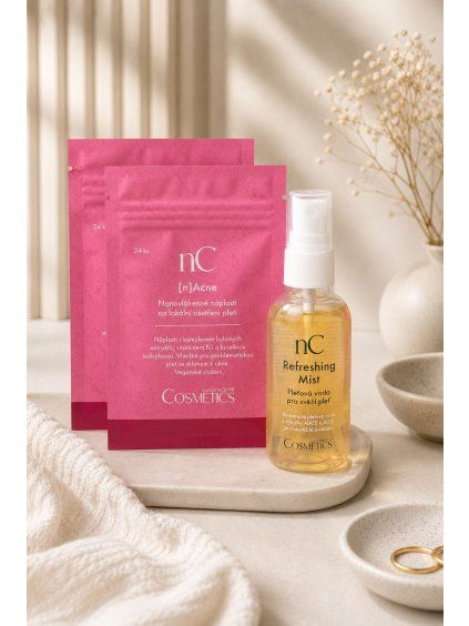 targeted skincare set for acne prone skin