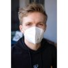 2039 1 nanovlakenny respirator ffp2 nano med clean bily barva bila baleni 5 ks