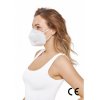 2039 2 nanovlakenny respirator ffp2 nano med clean bily barva bila baleni 5 ks