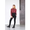 Khaki Lightweight Asymmetrical Turtleneck nanoSPACE by LADA