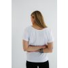 White Yoga T-shirt Dakar Collection – nanosilver® BAT2