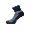 Cycling Socks with Silver + Coolmax® Black/Blue