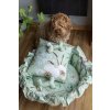 Anti-Allergy Pet Bed for Atopic Dermatitis in Dogs or Cats FLORAL