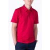 Red Men's Short Sleeve Polo Shirt Golf nanoSPACE by LADA