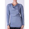 Light Blue Women's Long Sleeve Cowl Neck Blouse Elvin – nanoSPACE by LADA