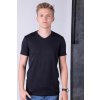 Black Men's V-Neck T-shirt – Valdra– nanoSPACE by LADA