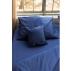 Anti-Dust Mite and Allergen Proof Non Fitted Bed Sheet Nanocotton® - nanoSPACE Blue  Cotton satin nanoSPACE Blue