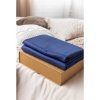 Single Bed Anti-Dust Mite Bed Linen Nanocotton® - nanoSPACE Blue 1+1 (140 x 200 cm, 50 x 60 cm)  Cotton satin nanoSPACE Blue