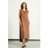 Mocca Long Dress Kea – nanoSPACE by LADA