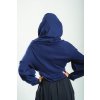 Modrá mikina s kapucí Pelion – nanoSPACE by LADA (Velikost S/M)