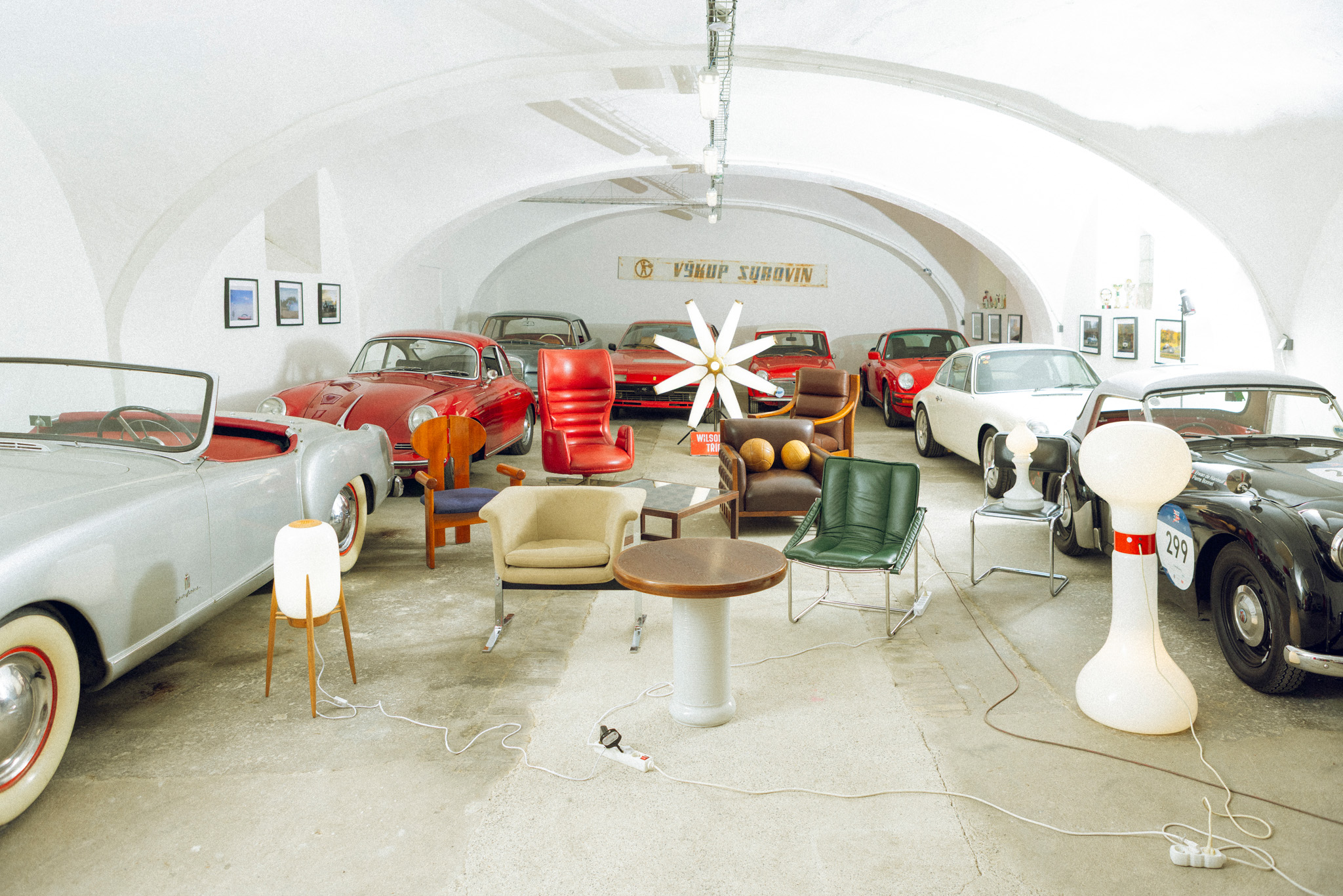 Nanovo collection of brutalist furniture