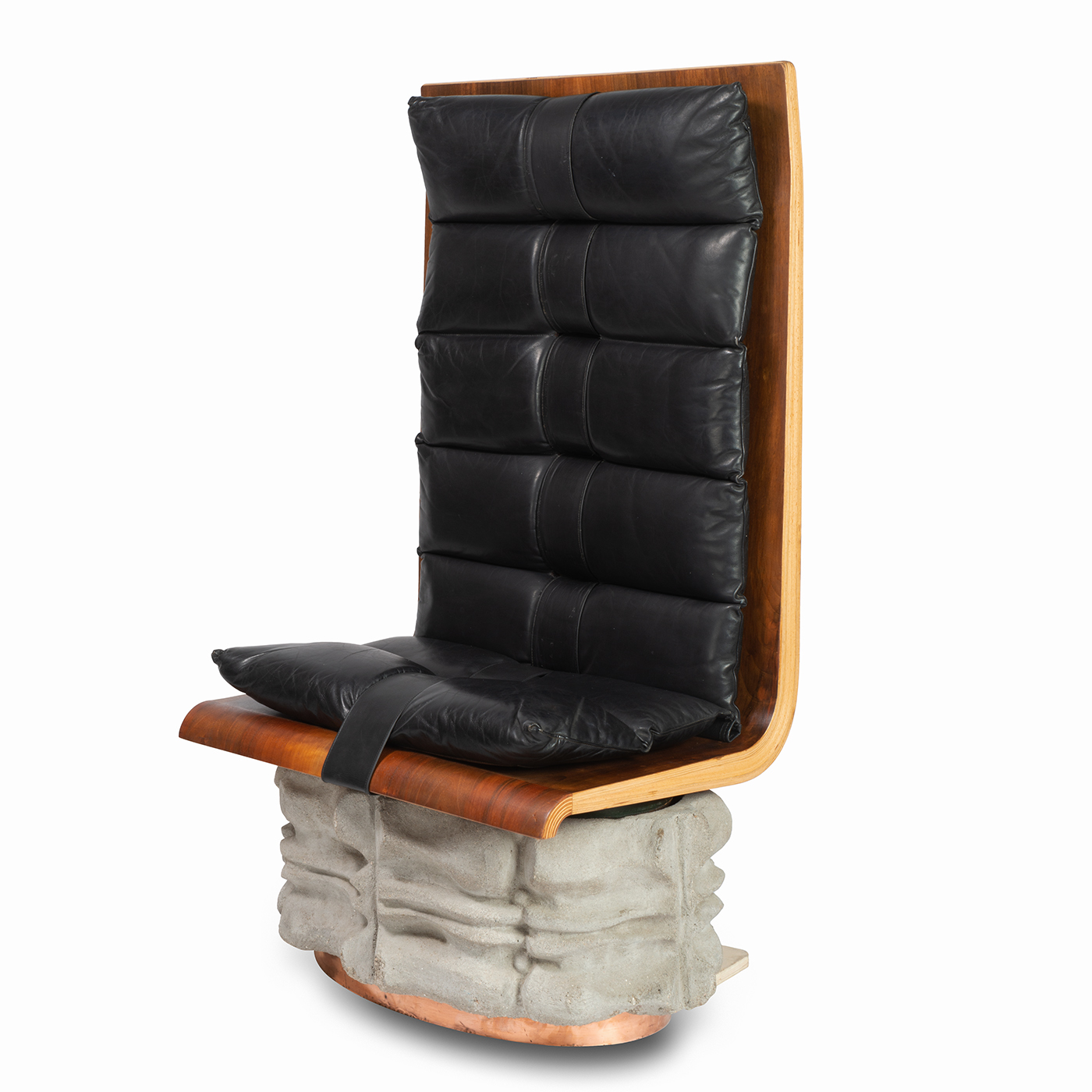 Chair from the café U Zlatého Hada in Prague, designed by Olbram Zoubek