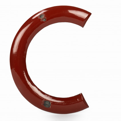 Enameled letter "C"