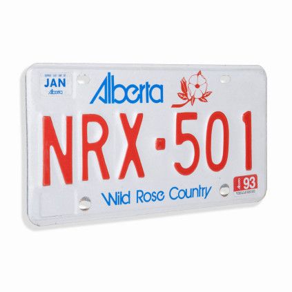 Poznávací značka Alberta