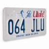 Utah License Plate