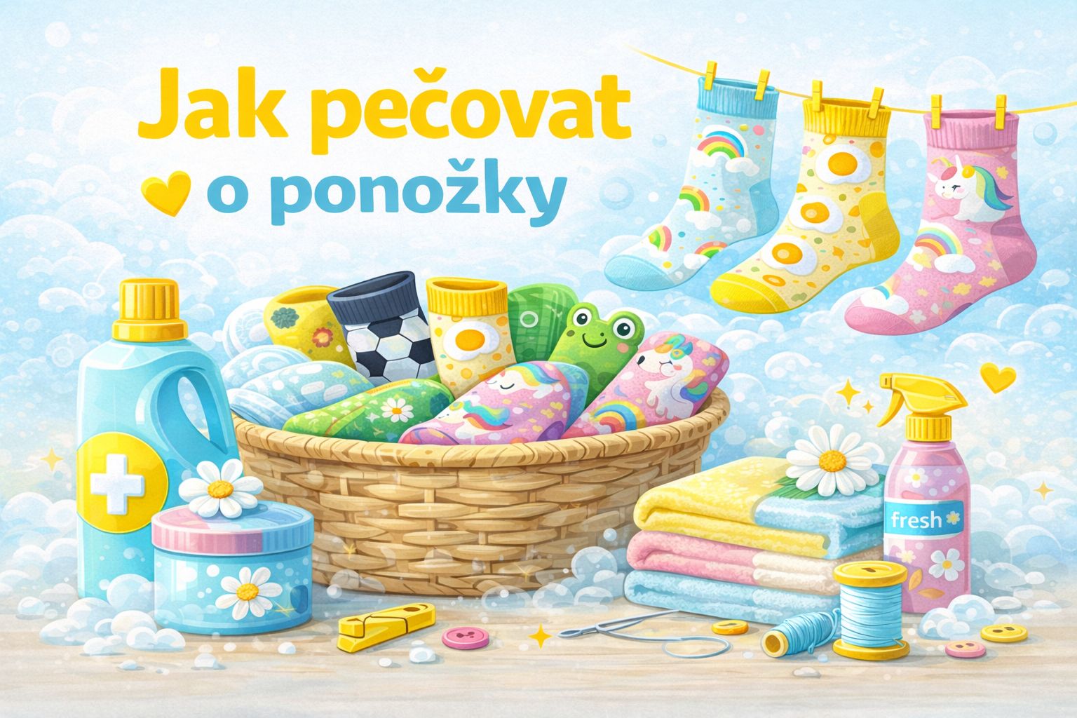 Jak pečovat o ponožky?