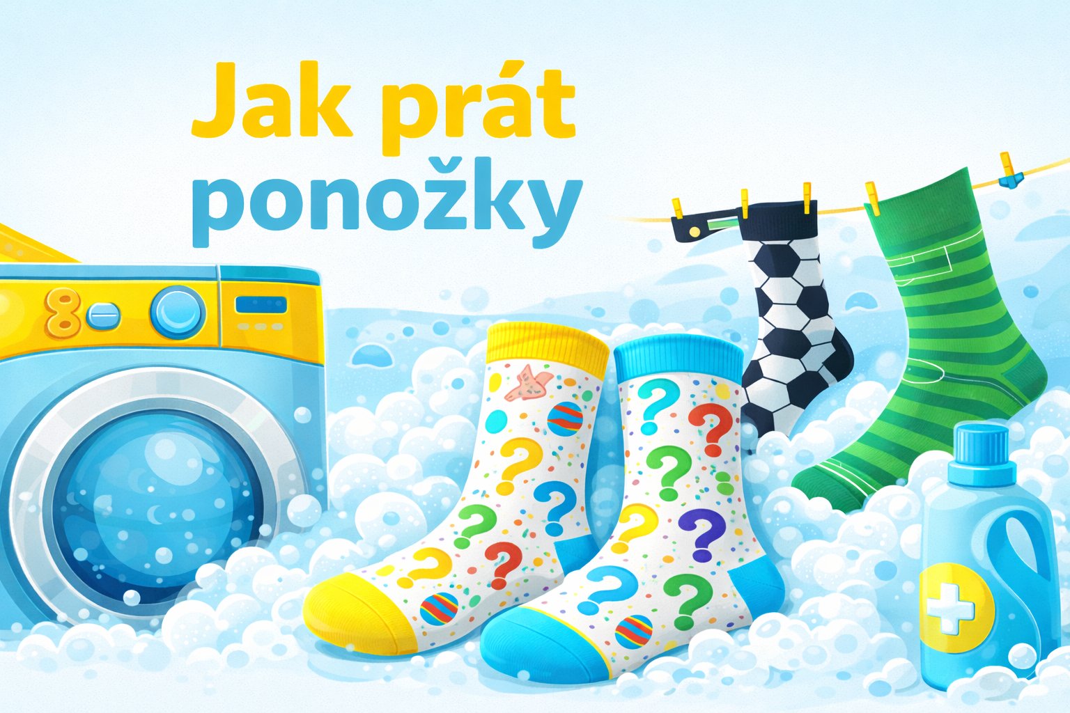 Jak prát ponožky?