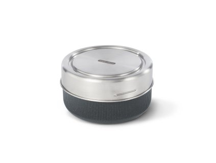 Cestovní sada s vnitřní skleněnou miskou BLACK+BLUM Glass Lunch Bowl, slate