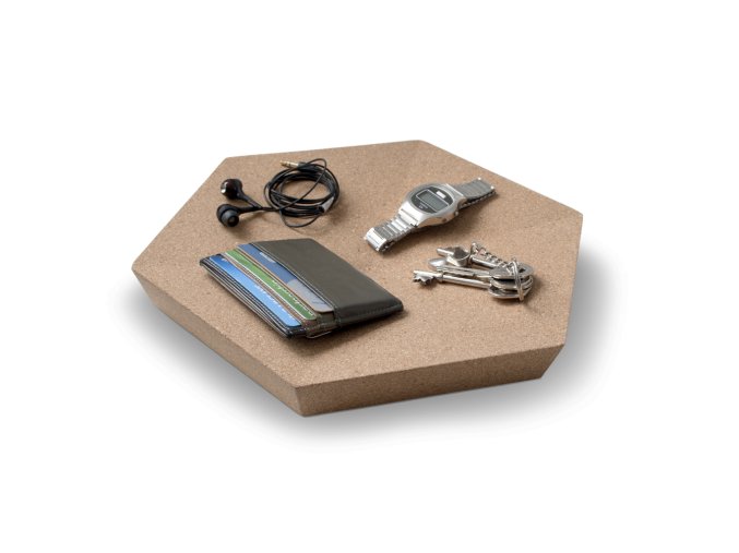 25058 7 odkladna miska j me hex cork tray