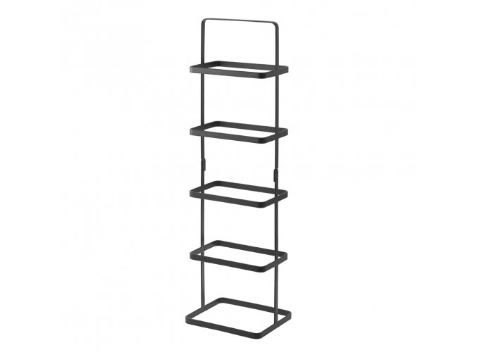 29045 stojan na boty prenosny yamazaki tower 2479 22 x 18 x v 77 5 cm cerny