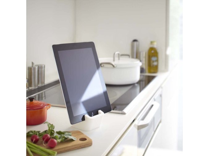 29318 1 stojanek na tablet yamazaki square 7767 bily