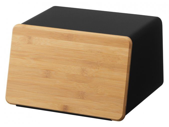 35448 3 5291 tower bread case with removable lid bk