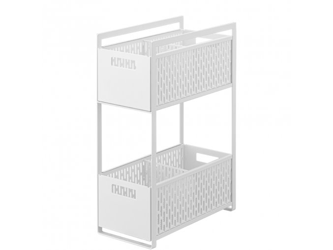 36995 7 organizer do kuchynske skrinky yamazaki tower 5218 bily