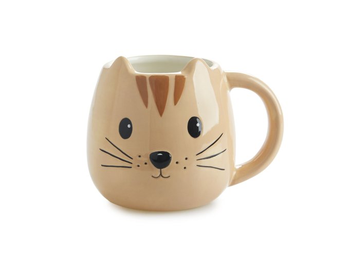 Hrnek BALVI Kitty 27557, 400ml, béžový