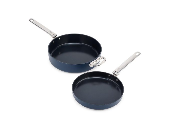 Sada pánví JOSEPH JOSEPH Space Non-Stick 45051, 2ks, nepřilnavá keramika, skládací madla