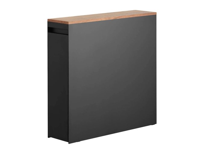 Výsuvný WC organizér YAMAZAKI Tower 1427, černý