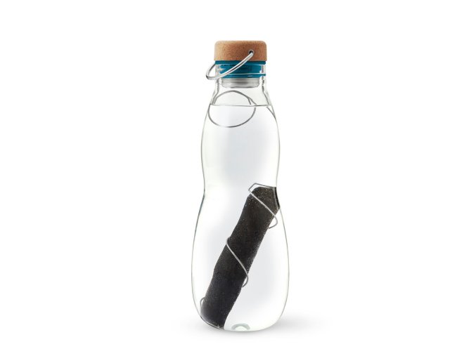 39021 lahev na vodu s filtracnim binchotanem black blum eau good ego egg005 600ml ocean
