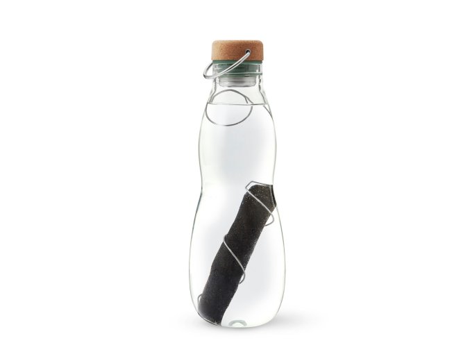 39024 lahev na vodu s filtracnim binchotanem black blum eau good ego egg010 600ml olive